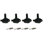 Set of 4 Ignition Coils & Iridium Spark Plugs for Subaru Forester (2014–2016)