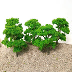 20pc Model Trees for Architecture Train Railway Diorama Landscape Scene