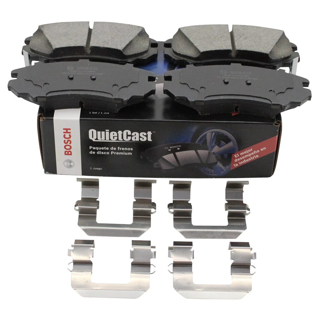 Set of 4 Bosch QuietCast Front Ceramic Brake Pads for Hyundai Sonata (2011–2019)