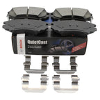 Set of 4 Bosch QuietCast Front Ceramic Brake Pads for Hyundai Sonata (2011–2019)