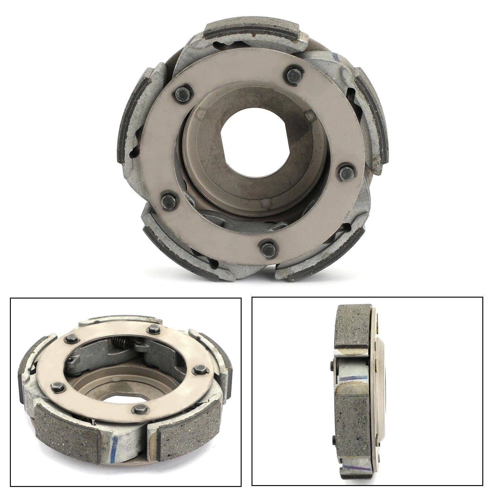Complete Clutch Shoes Weight Set & Spring for Suzuki Burgman AN400 (1999–2006)