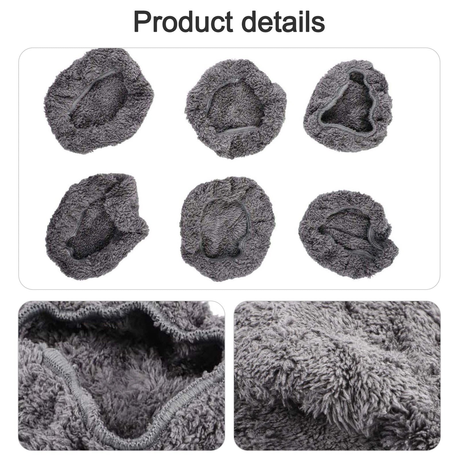 6 Pieces Cleaning Cloth for CHOVERY Vacuum Cleaner Robot (Compatible)