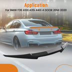 Carbon Fiber Rear Spoiler for BMW F36 430i 435i 440i (2014–2020)