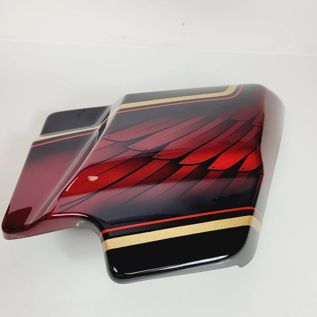 CVO Heirloom Red Fade Right Side Cover for Harley Touring (2009–2023)