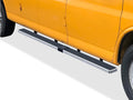 5-Inch Silver Running Boards for Chevy Express GMC Savana (2003–2026)