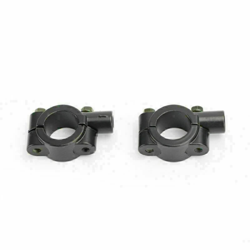 7/8" Bar Mirror Mount Holder Clamp Adaptor for Motorcycle (10mm M10)
