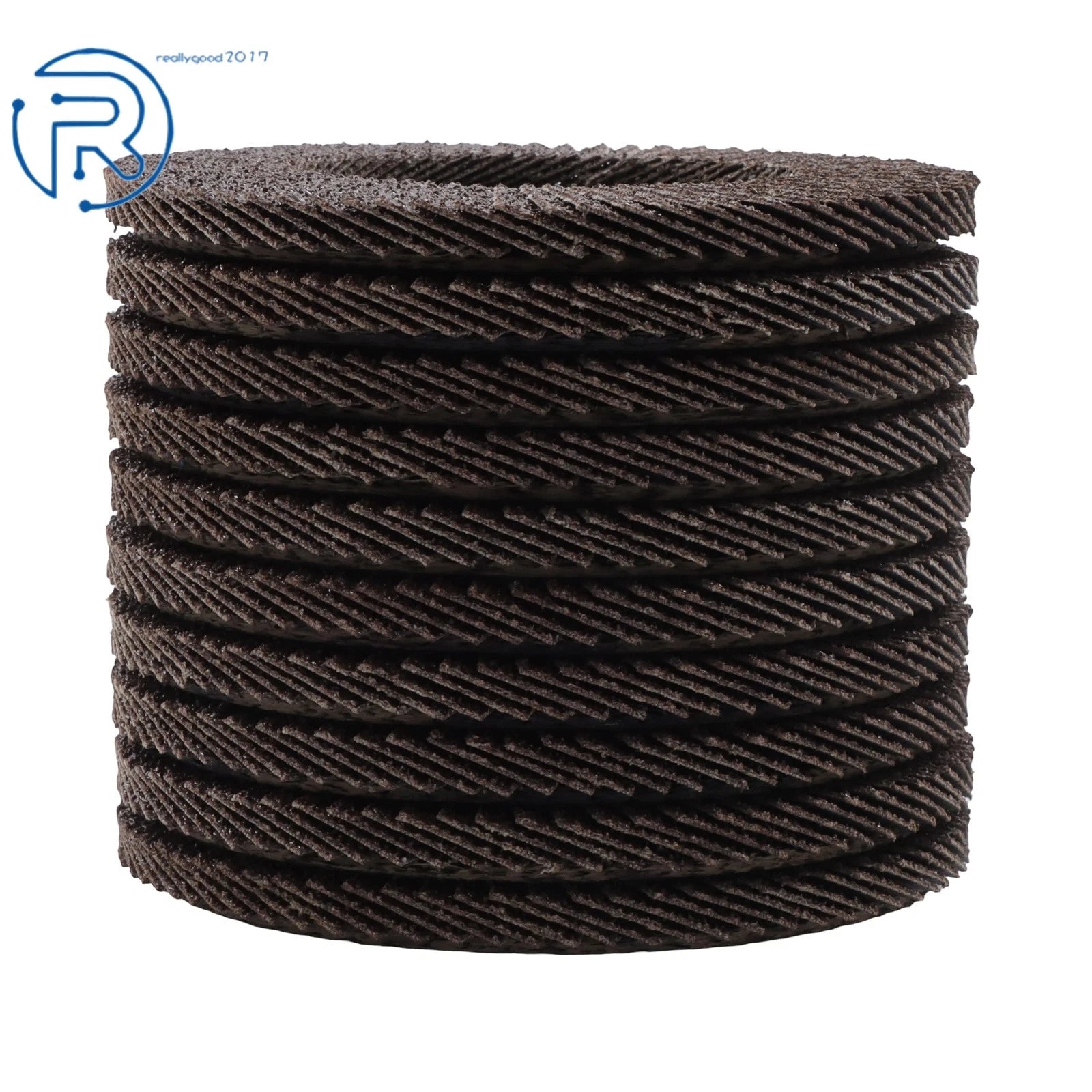 10 Packs Zirconia Flap Discs 4.5"×7/8" 40 Grit Type 27