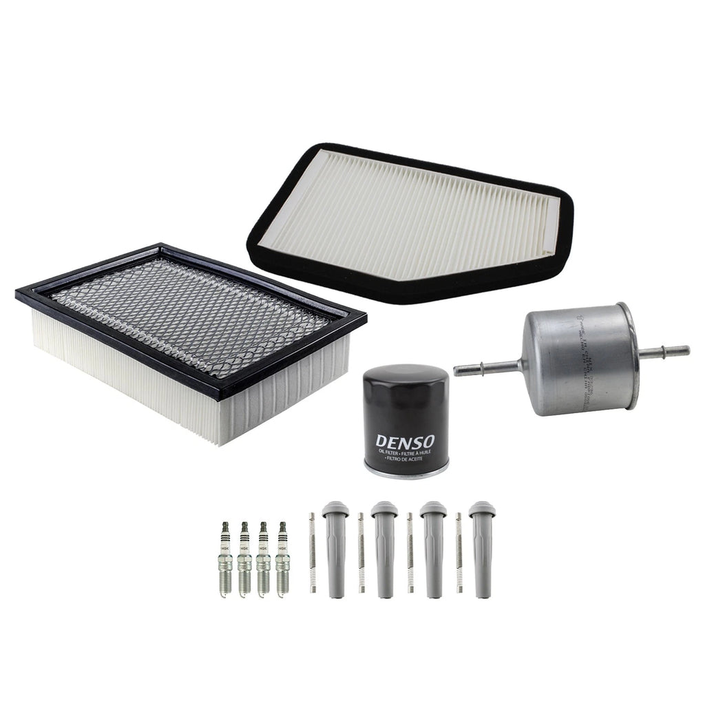 Tune Up Kit with 4 NGK Spark Plugs & Boots for Ford Escape 2001–2012