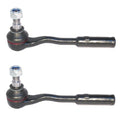 Set of 2 Front Outer Steering Tie Rod Ends for Mercedes C215 W220 R230 (RWD)