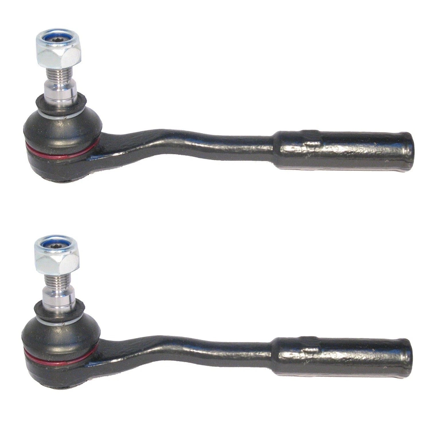 Set of 2 Front Outer Steering Tie Rod Ends for Mercedes C215 W220 R230 (RWD)