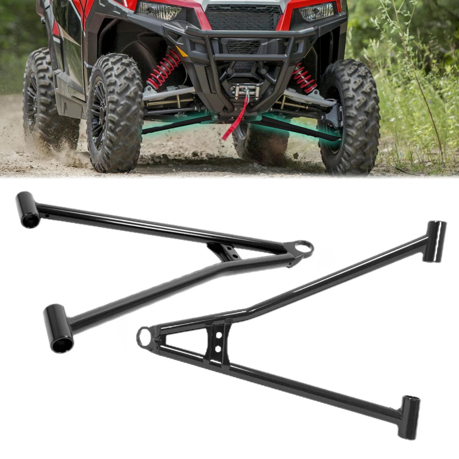 Set of 2 Front Lower Control Arms for Polaris General 1000 & RZR 900 (2016–2023)