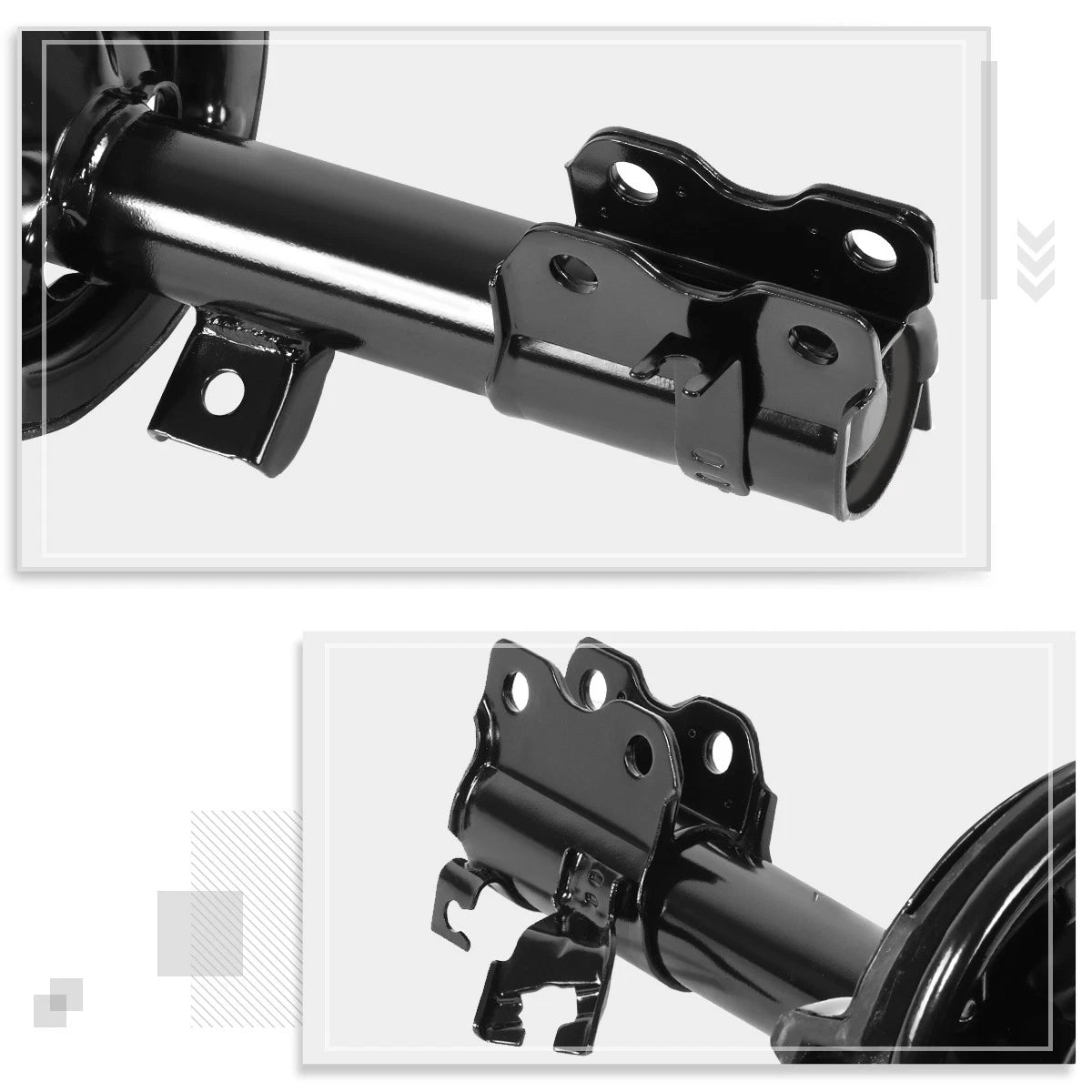Set of 4 Tape-on Window Visors for Honda Civic Hatchback (2017–2021)