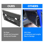 Folding Rear Tailgate Table Support for Jeep Wrangler JK (2007–2018)
