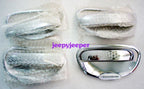 Chrome Door Handle Insert Bowl Trim Cover for Mitsubishi Mirage Space Star (2012)