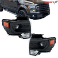 HID Projector Headlights for Ford F150 (2013–2014) Black Trim Pair