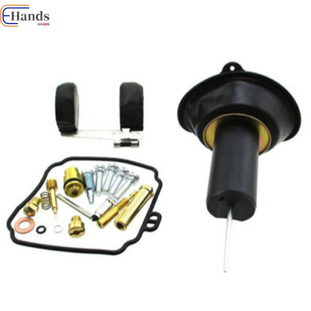 2X Carb Repair Kit Float Plunger Diaphragm for Yamaha XVS650 (1998–2016)