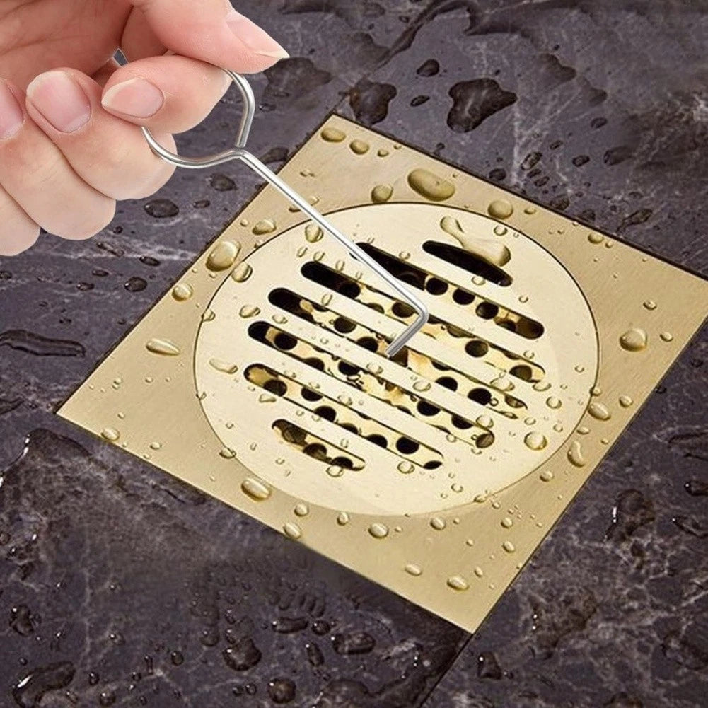 Stainless Steel Drain Removal Tool for Bathroom Floor Strainer