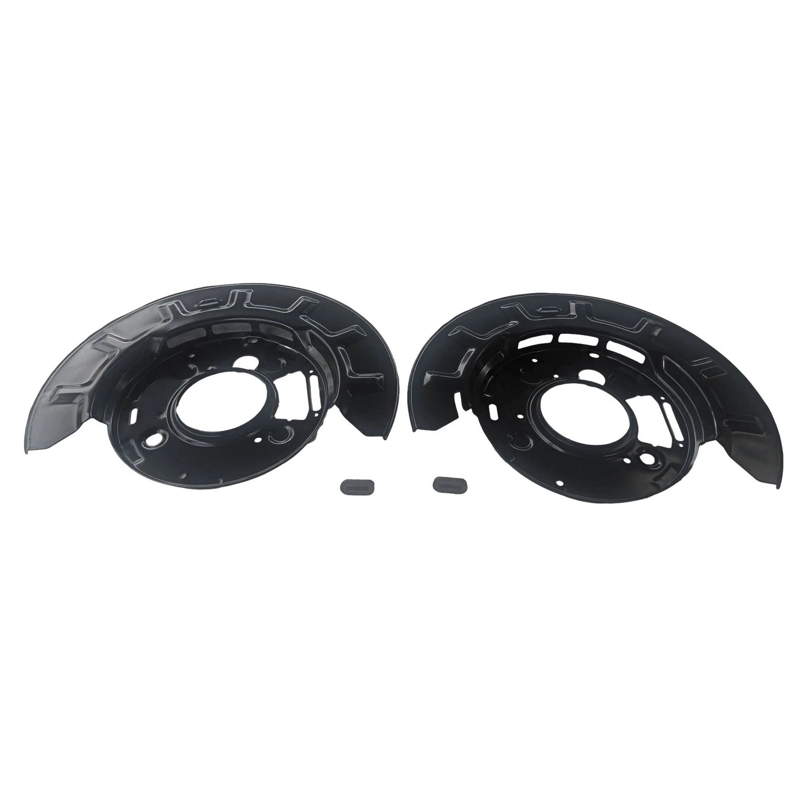 2X Rear Side Brake Dust Shield for Chevy Silverado 2500 HD GMC Sierra 2500 HD (2001–2007)