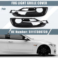 1 Pair Fog Light Grille Cover Trim 51117300739 for BMW F30 (2012–2019)