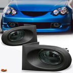 Smoked Lens Fog Lights for Acura RSX DC5 (2002–2004) - W/Switch & Wire