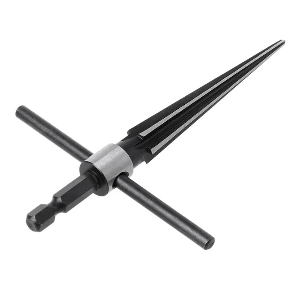 3-13mm Hand Held Tapered Reamer T Handle 6 Flute Beveling Tool