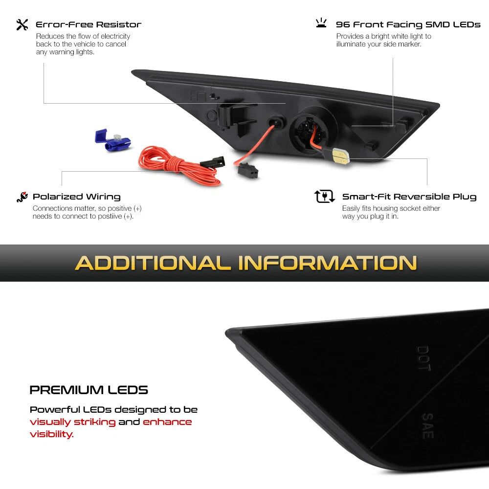 LED Side Marker Lights for Honda Civic (2016-2021)