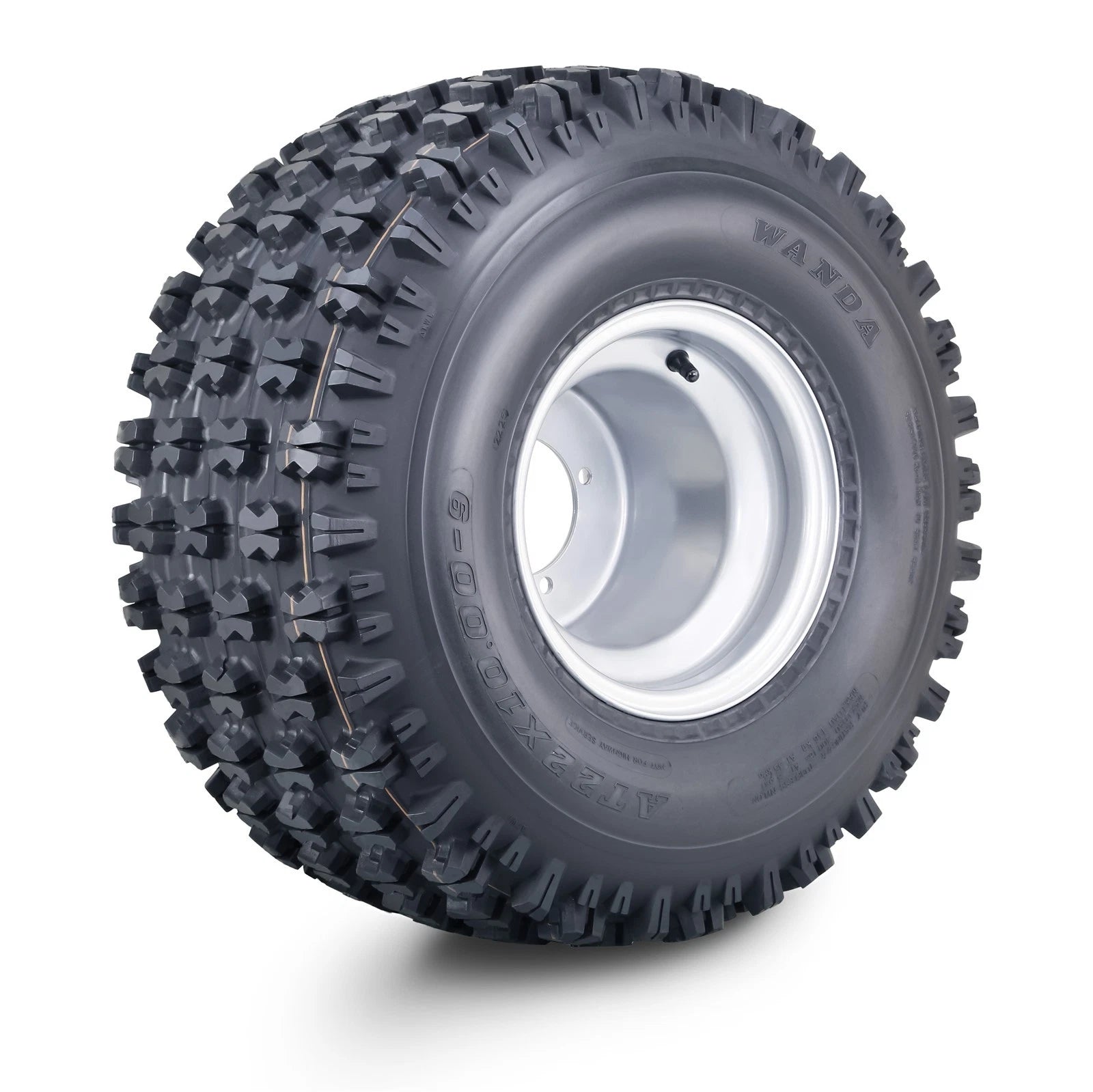 WANDA 22x10-9 GNCC ATV Tire & Wheel for ATV (4/110mm PCD, 3+6 Offset)