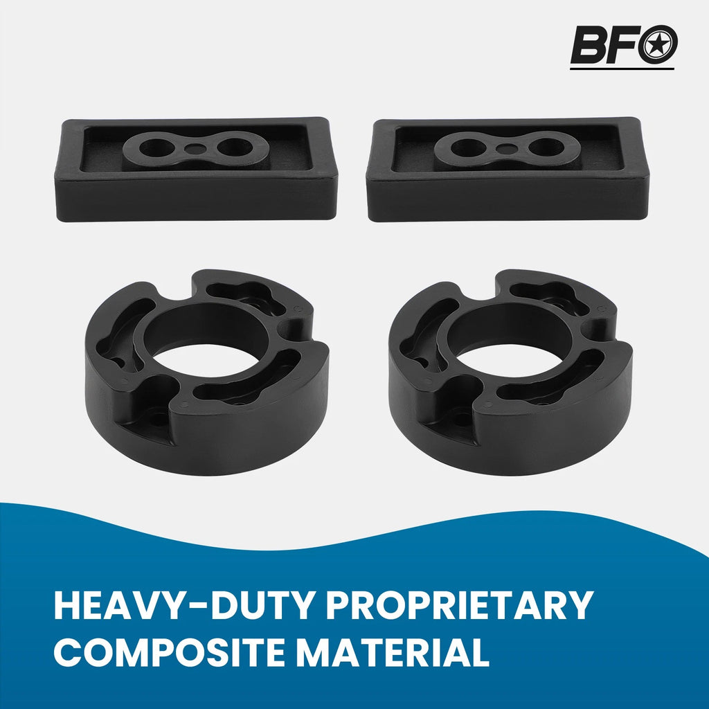 2.5" Lift Leveling Kit with Shock for Ford F-150 2WD 4WD (2004–2008)