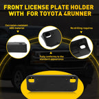 Front Textured License Plate Bracket for Toyota 4Runner (2014–2023) 5211435040