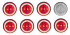 4 Inch Round LED Stoplight Replacement for Toyota Hilux (2005–2015)