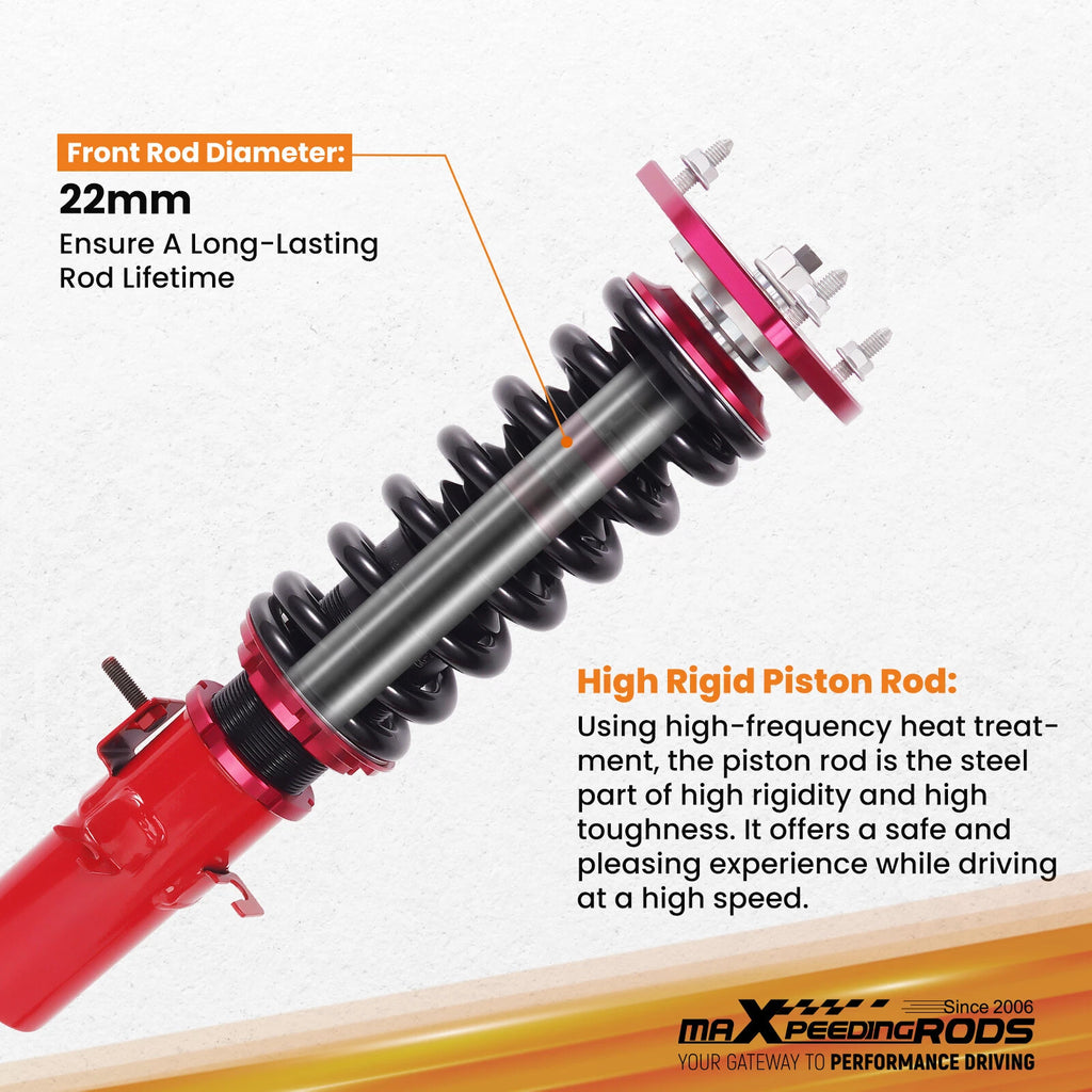 Coilovers Suspension Lowering Kit for Nissan 350Z (2003-2008)