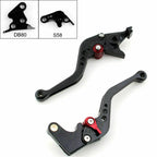 Short Brake Clutch Levers for Aprilia Tuono V4R (2011–2014) T9 Black