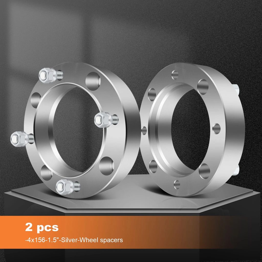 Set of 2 Wheel Spacers for Polaris RZR Sportsman Yamaha (4x156)