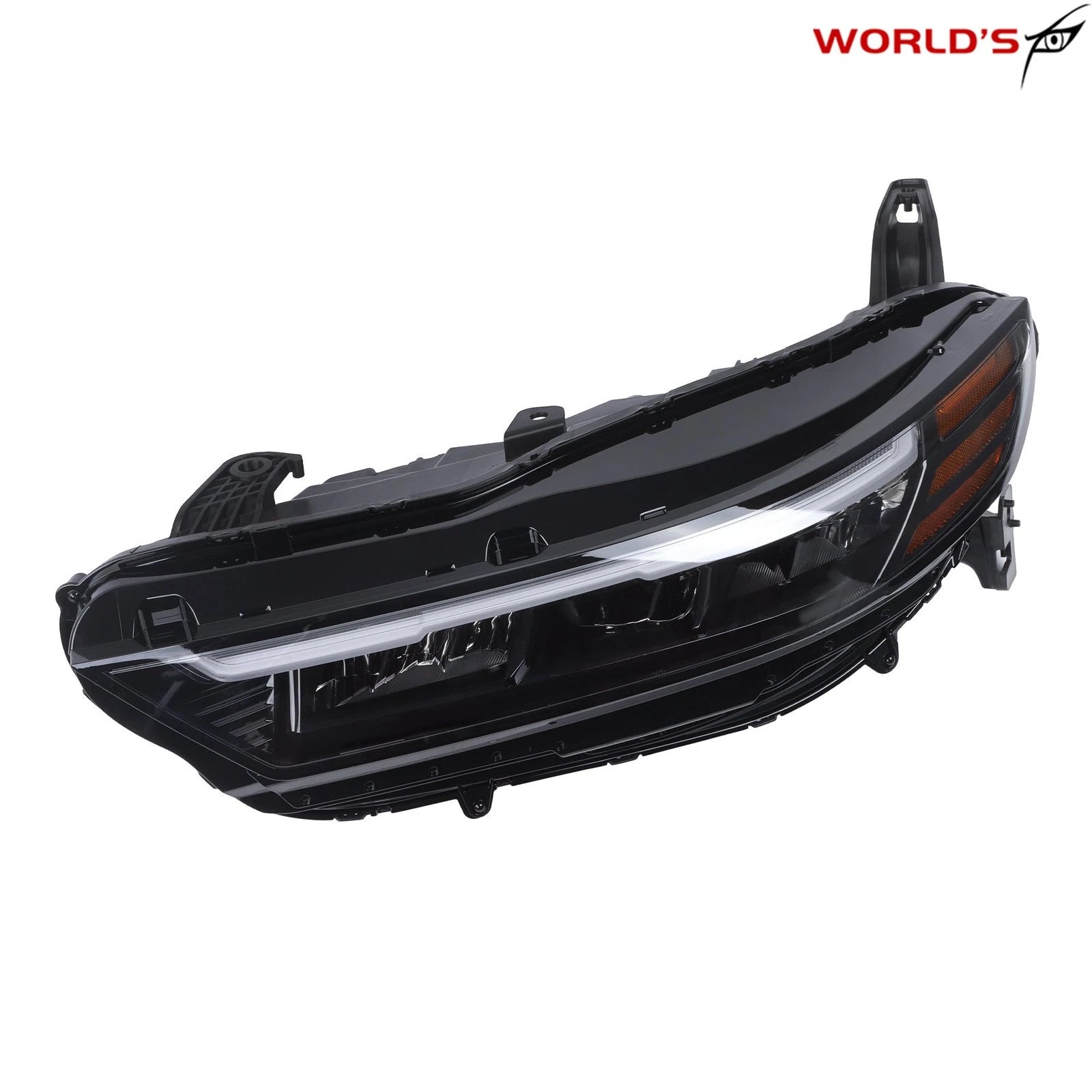 LED Headlight with DRL Signal for Honda Accord (2023–2024) Black Left Side