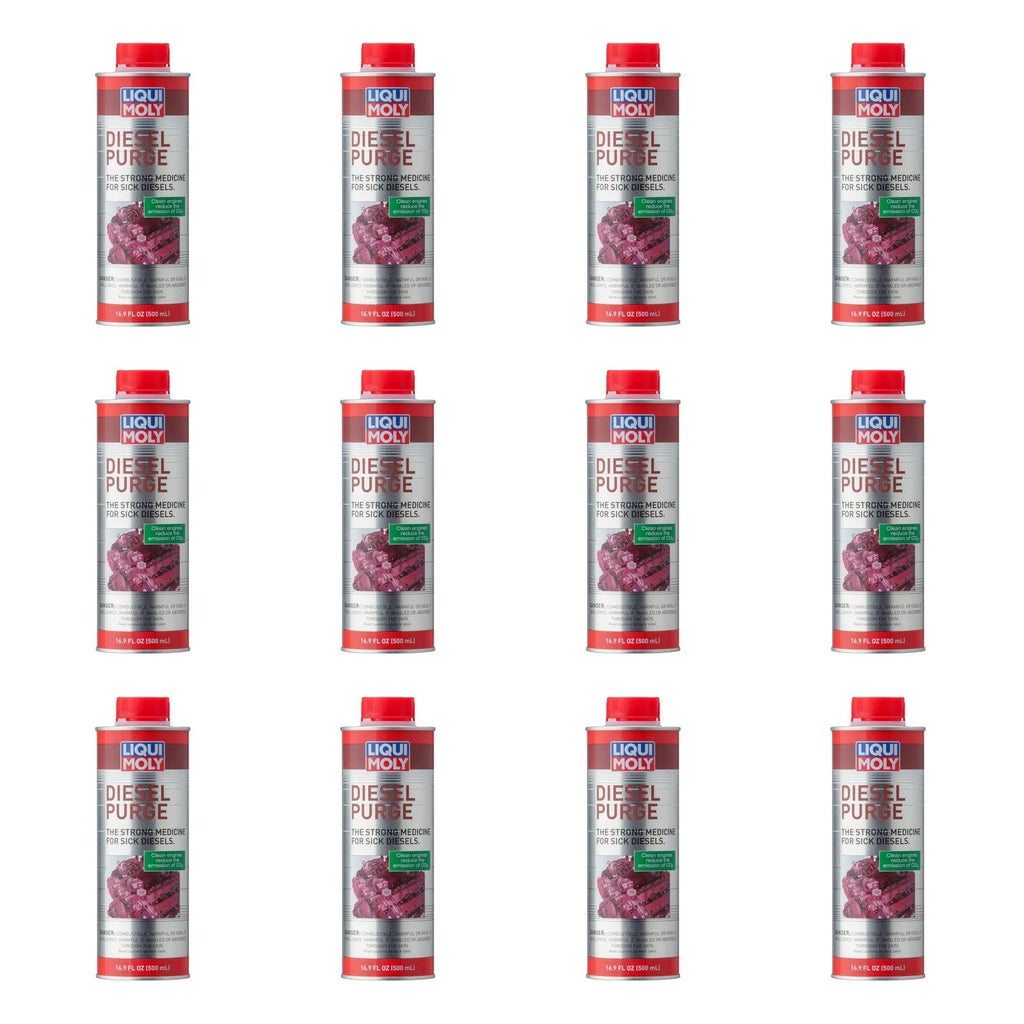 Set of 12 Liqui Moly Diesel Purge Fuel Additive 500ml