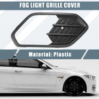 Front Right Fog Light Grille Cover Trim for Ford Escape Kuga (2017–2019) Black