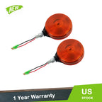 2X Amber Hazard Light for Kubota B L M Series Tractors (YYYY–YYYY)