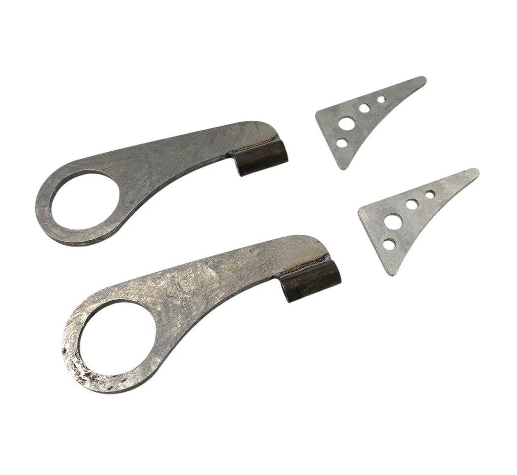 Rear Buggy Spring Hangers with Gussets for Hot Rod 2.5 Inch Rear End (1950–2020)