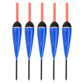 Set of 5 Balsa Wood Float Bobbers for Fishing Accessories