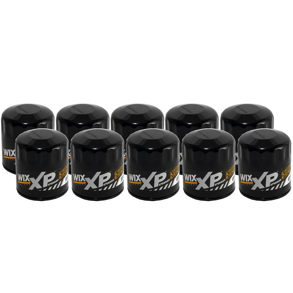 Set of 10 Wix 57060XP Engine Oil Filters for (Spin-On)