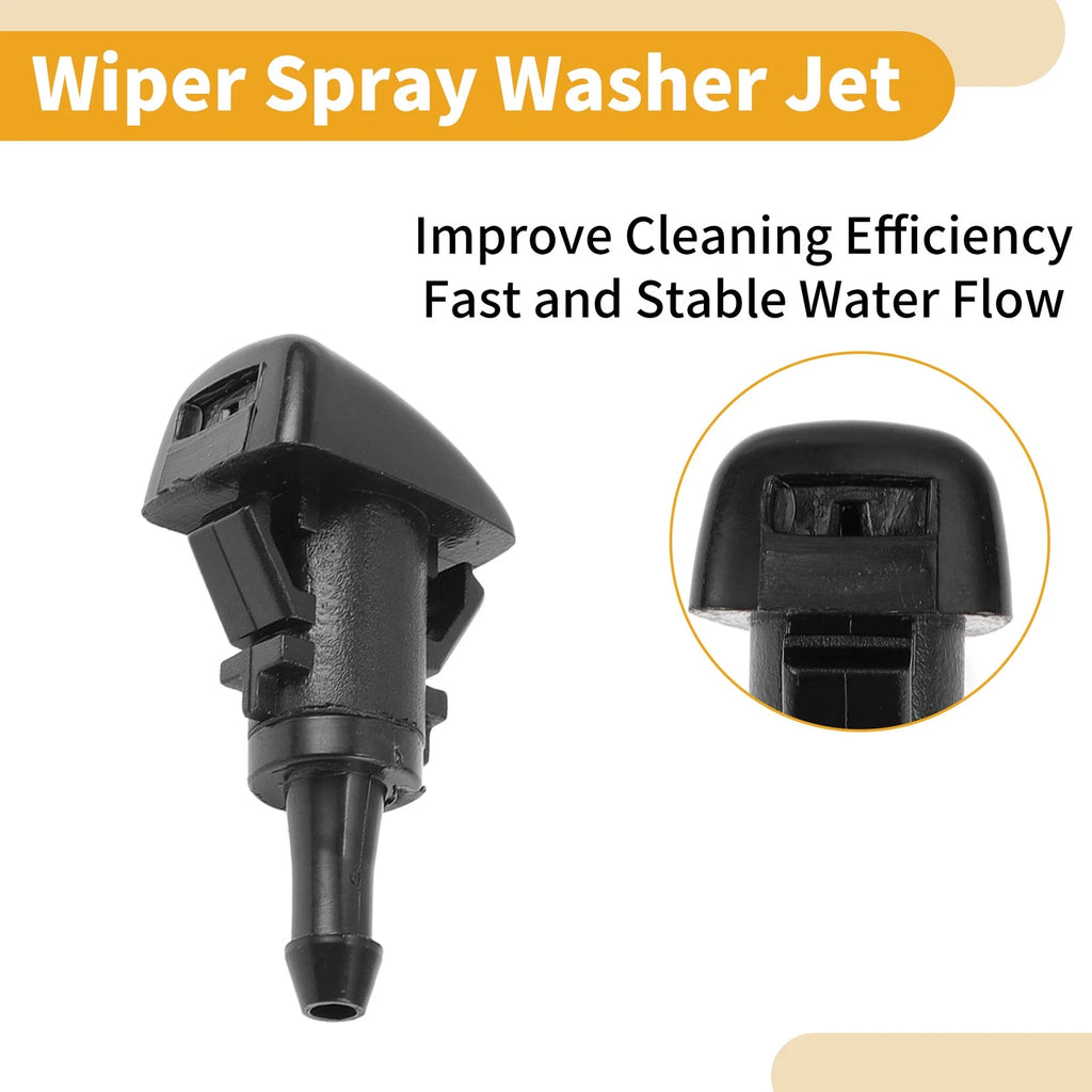 2X Front Windshield Washer Nozzle Gasket for Hyundai Santa Fe 