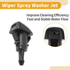 2X Front Windshield Washer Nozzle Gasket for Hyundai Santa Fe 