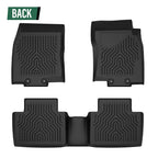 Set of 4 TPE Floor Mats for Nissan Rogue (2014–2020) All Weather Protection