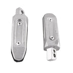 Black Rear Footrests Pegs for Suzuki Hayabusa GSX1300R GSXR (2008-2012)