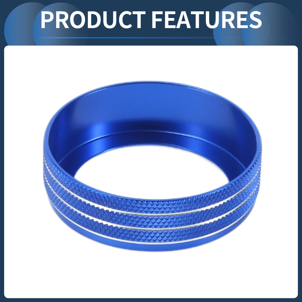 Headlight Fog Light Switch Knob Cover Ring for Dodge RAM (2018–2022) Blue 1 Pc