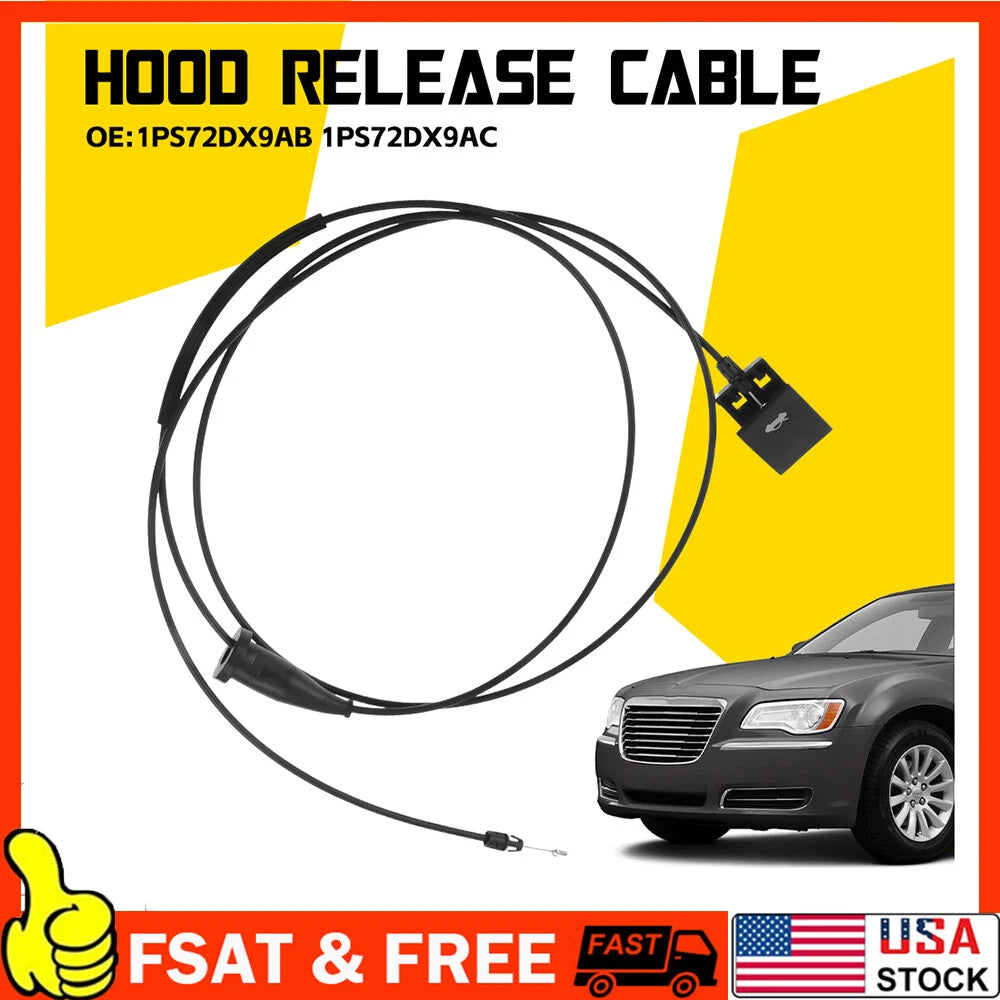 Hood Latch Release Cable for Dodge Charger (2011–2023)