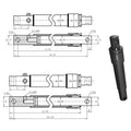 2500 PSI Cylinder for Hercules Snow Plow (2016–2016)