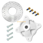 Front Wheel Hub & Studs & Brake Rotor Kit for Polaris Scrambler 500 (2010–2012)