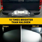 2X LED Rear Bumper License Plate Light for Chevy Colorado GMC Canyon