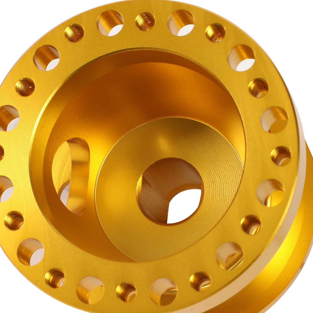 6-Bolt Aluminum Steering Wheel Hub Adapter for Ford Mustang Ranger (1984–2004)